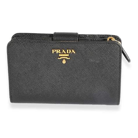 prada card case saffiano|prada saffiano french wallet.